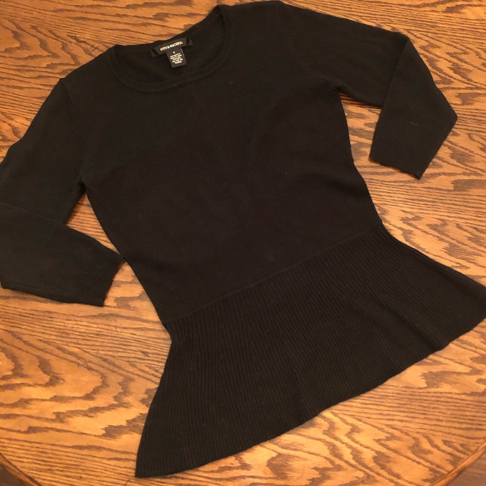 89th & Madison 3/4 sleeve sweater size small
